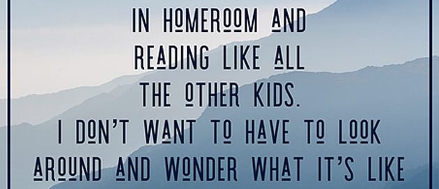 slide of quote related to reading