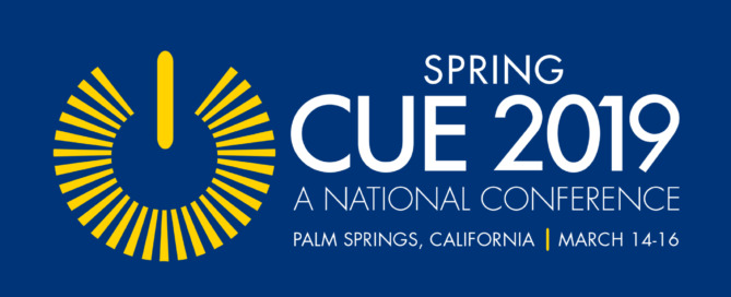 Cue 2019 conference logo
