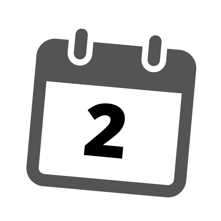 grey calendar date 2