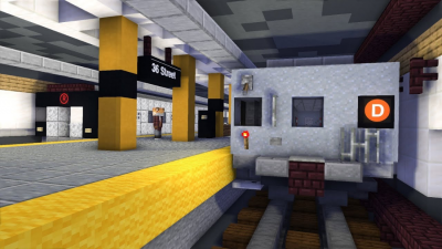 Train in Minecraft