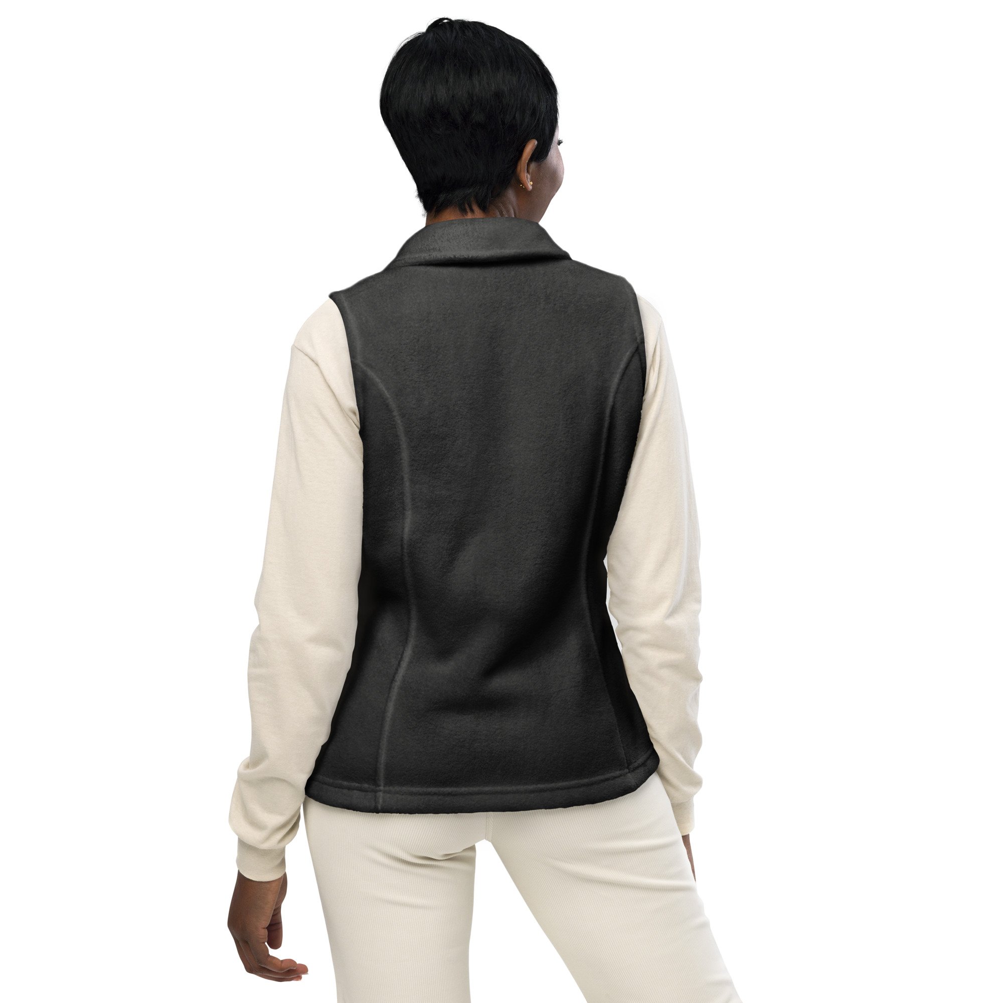 i2e women’s cut fleece vest - Image 6