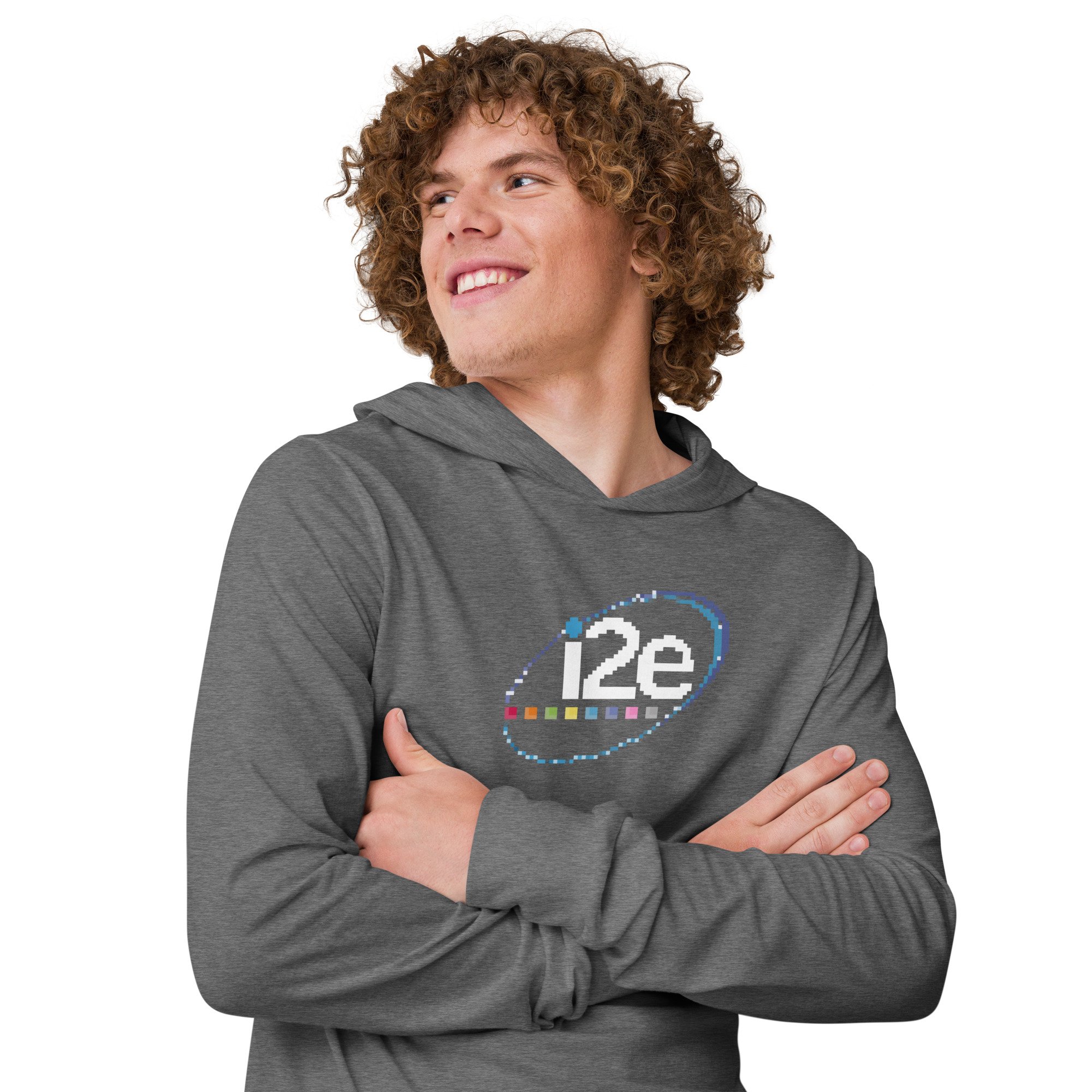 i2e Blocky Logo Hooded long-sleeve tee - Image 9