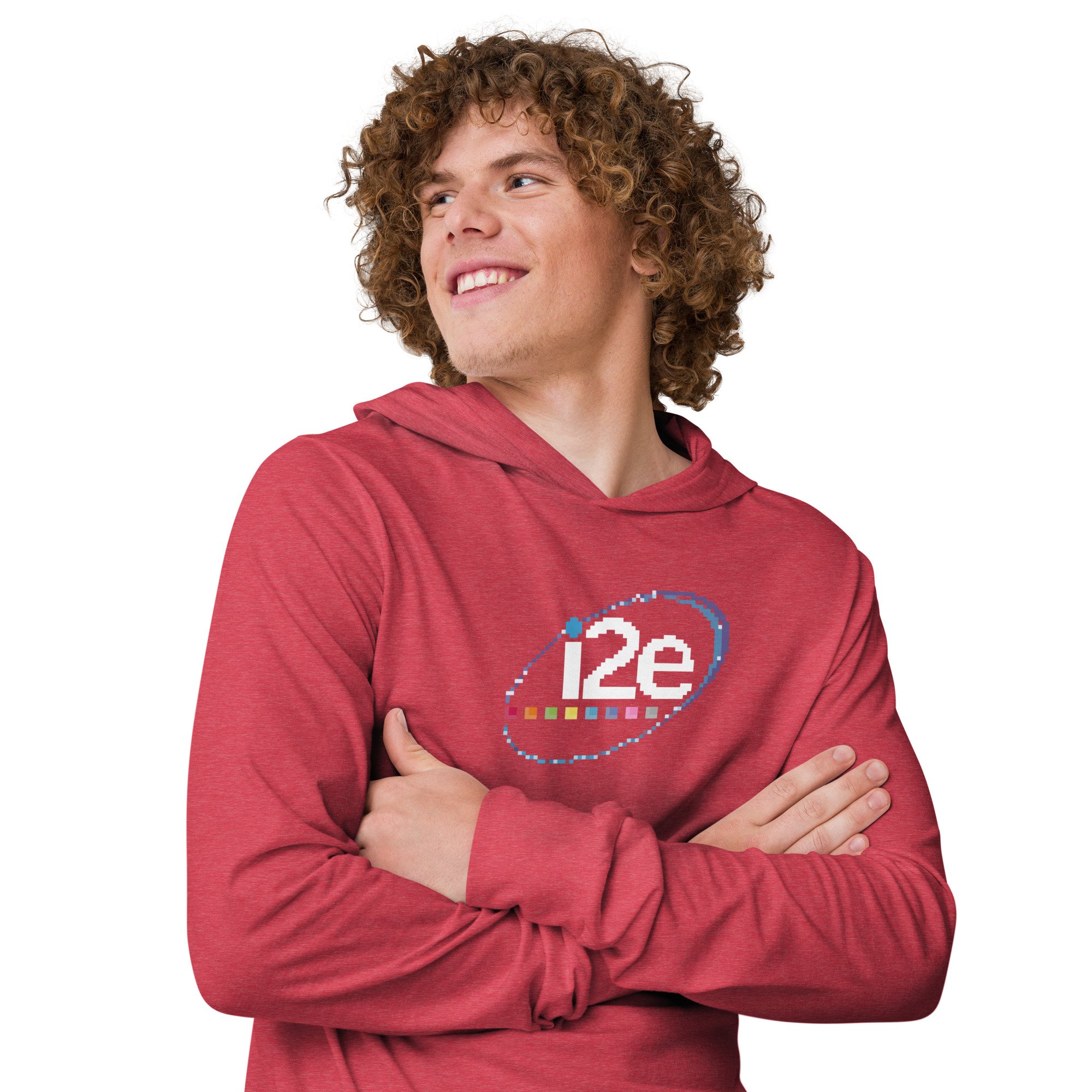 i2e Blocky Logo Hooded long-sleeve tee - Image 7