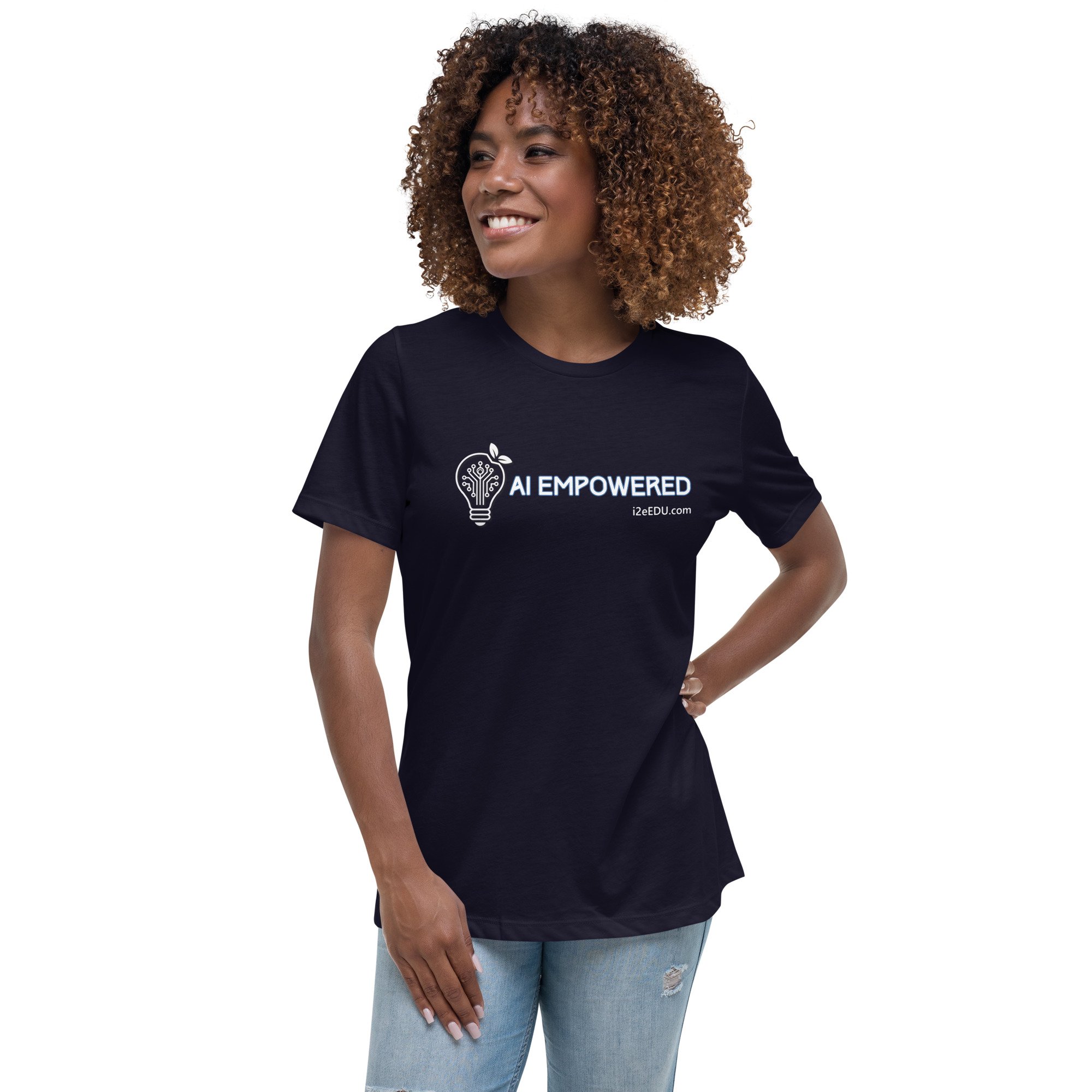 AI Empowered Women's Relaxed T-Shirt