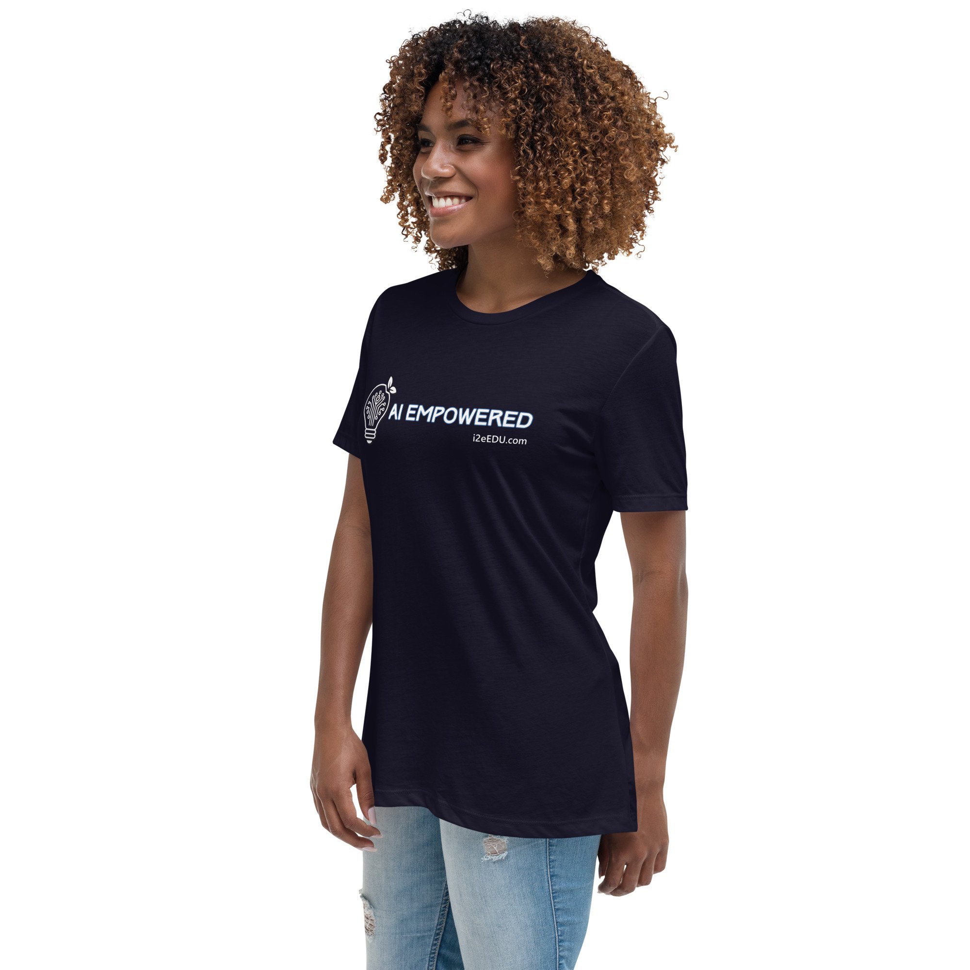 AI Empowered Women's Relaxed T-Shirt - Image 3